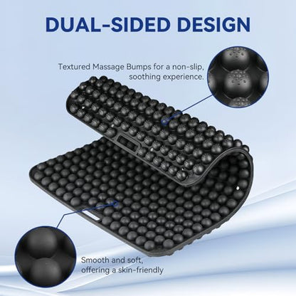 Seat Cushion for Long Sitting Hours on Office & Home Chair, with 3D Non-Slip for Office Chair Cushions, Car Seats, Airplane Seat, Wheelchair, Desk Chair,Cushion Lab, Long Trips (Black) - color: Black