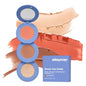 Alleyoop Stack The Odds – All-in-One Cream Makeup Palette with Blush, Contour, Bronzer & Highlighter, Stackable Face Palette for Natural Color, Easy Touch-Ups & Travel Makeup Convenience, Sunkissed - color: Sunkissed