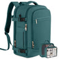 Rinlist Travel Backpack, Carry-on Backpack for Men Women, Travel Backpack Carry on Flight Approved, 40L Personal Item Backpack, Travel Essentials Must Haves, Peacock Blue - color: Peacock Blue