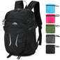 Small Hiking Backpack 35L Travel Lightweight Hiking Packable Daypack Water-Resistant Foldable Backpacks for Women Men Camping (Black) - color: Black, size: 35L
