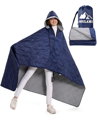 Outdoor Camping Blanket, Fleece Waterproof Stadium Blanket with Protable Bag, Lightweight for Cold Weather, Sports, Pet, Beach, Picnic, Stadium, Travel, Car, 79 * 54inch - color: Navy/Blue