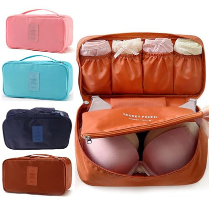 Bras Organizers Underwear Storage Bag Women Men Sock Cosmetics Clothes Pouches Multifunctional Bags Underwear Bag - color: B