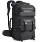 Ponhog Travel Backpack for Men, 50L Carry On Flight Approved Convertible Duffle Bag with Shoe Compartment, 17 inch Laptop Luggage with USB Charging Port for Weekender Hiking, Black - color: Black