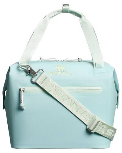 Stanley All Day Julienne Soft Cooler Bag and Lunch Box | Insulated Travel Bag with Zipper | BPA-Free - color: Seafoam, style: Mini