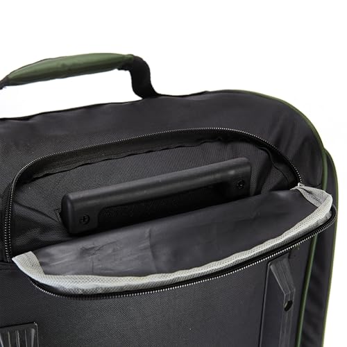 Travelers Club Xpedition 30 Inch Multi-Pocket Upright Rolling Duffel Bag - color: Forest Green