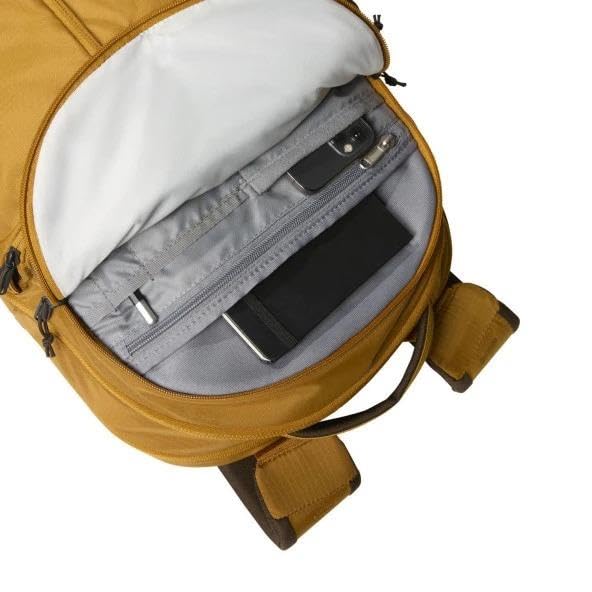THE NORTH FACE Surge Commuter Laptop Backpack | Daypack With Water Repellent Finish, 16" Laptop Sleeve, Reflective Details - color: Timber Tan/Demitasse Brown, size: One Size