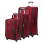 SwissGear Sion Softside Expandable Roller Luggage, Burgundy, 3-Piece Set (21/25/29) - color: Burgundy, size: 3-Piece Set (Carry-On/Medium/Large)