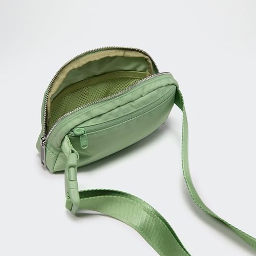 Pander Everywhere Belt Bag for Women, Fashion Waist Packs, Crossbody Bags with Adjustable Strap (Green Asparagus). - color: Green Asparagus