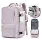 VGCUB Carry on Travel Backpack for Women Men Large Laptop Gym Work Frontier Airlines Personal Item Bag Business Airport Lightweight Backpack Flight Approved Mochilas de Viaje,Pink - color: Pink, style: Large