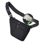 VADOO Sling Bag - Anti-theft Crossbody Shoulder Bag for Men and Women - color: Black-rfid