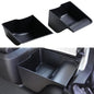 RBR Wheel Well Storage Bin Trunk Organizer Box Compatible with 2024 2025 Jeep Wrangler JL Unlimited 2/4 Door 4XE Interior Accessories Rear Cargo Right Left Tray 2 Pack Black