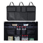Car Trunk Organizer, Large Capacity 600D Oxford Cloth Vehicle Storage Bag with 8 Pocekt, Automotive Backseat Hanging Cargo Organization Accessories, Universal for SUV MPV Van