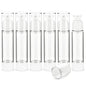 1.7OZ/50ML Clear Airless Pump Bottles, Lotion Dispenser Travel with Pump, Vacuum Plastic Travel Size Lotion Bottle for Foundation, Creams, Cosmetic(6 Pack) - size: 1.7oz / 50ml (6 pcs)