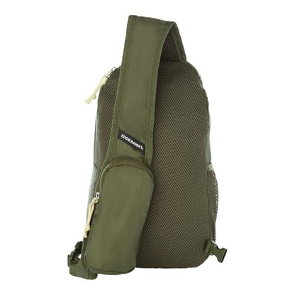 Eddie Bauer Stowaway Packable Sling Bag | Travel | Outdoor | Lightweight | Compact | Ripstop Nylon, Irish Green-10L - color: Irish Green
