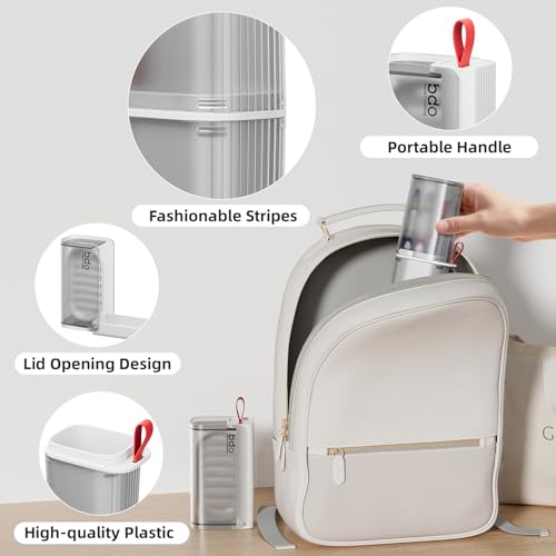 VITVITI Travel Soap Case Container, Portable Toothbrush Travel Case Dish Tray, 7.88 Inch Toothpaste Traveling Toothbrush Holder Set with Cover for Trip/Bathroom/Camping, Clear Gray - color: Gray White