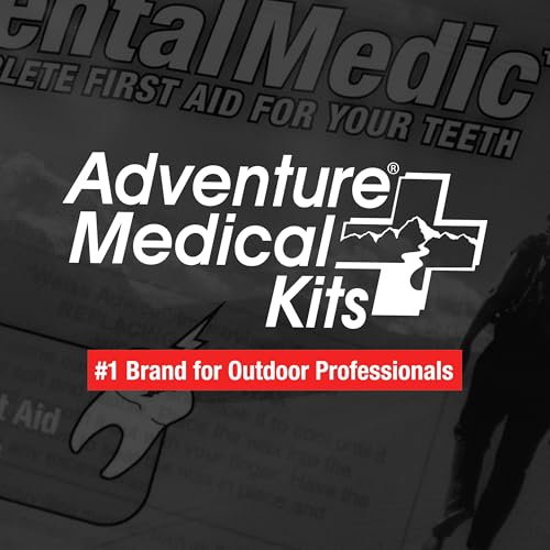 Adventure Medical Kits Dental Medic Kit - Travel Dental Kit for Emergency Tooth Care - Includes Orasol Gel, Tural Tea, Temporary Cavity Filling & More