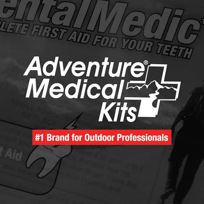 Adventure Medical Kits Dental Medic Kit - Travel Dental Kit for Emergency Tooth Care - Includes Orasol Gel, Tural Tea, Temporary Cavity Filling & More
