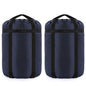 Compression Stuff Sack, 24L/36L/46L Sleeping Bags Storage Stuff Sack Organizer Waterproof Camping Hiking Backpacking Bag for Travel - Great Sleeping Bags Clothes Camping - color: Dark Blue 36L 2-PACK