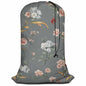 Swono Little Flowers Laundry Bag with Drawstring Closure, Foldable, Compact, Lightweight, 28" X 40" Beautiful Floral Blossom Summer Garden Plants Packable Dirty Clothes Pouch for College Dorm, Camp, - color: Little Flowers