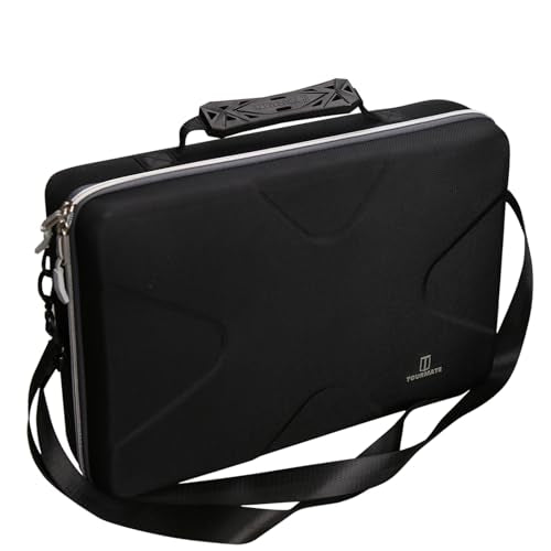 Tourmate Hard Storage Case for BOIFUN/YOTON/POFOTO/PJGCWB/WONNIE 17.5" Portable DVD Player，14'' 15.5" 15.7" 16.9" With Fixed Spring Rope EVA Box (Only Case)(Only BOX) - color: Black