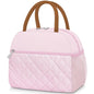 Coobiiya Lunch Box Lunch Bag for Women Men - color: Embroidered Pink, size: A-regular