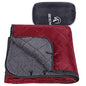 REDCAMP 59"x 78" Waterproof Outdoor Camping Blanket, Stadium Blankets for Camping with Sherpa Fleece Lining, Large Windproof Blanket for Picnic Hiking Road Trip, Machine Washable - color: Red/59"x 79" Red