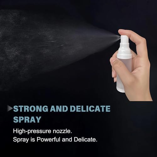 360° Angle Work - Small Spray Bottle | 1oz/30ml - Mini Spray Bottle - TSA Approved Travel Bottles | Portable Refillable Leak Proof | For Perfume Toner Hair spray Facial Moisturizing | 1oz/30ml-Pack 4 - size: 1 fl oz (4 Count)