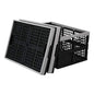 Vababa 42 L Plastic Stackable Collapsible Storage Crate, 3-Pack Stacking Folding Storage Basket - size: 42 L