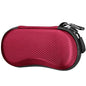 FINTIE Sunglasses Case, Hard EVA Shell Shockproof Sport Glasses Case with Metal Carabiner Travel Zipper Eyeglasses Holder - color: Red