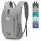 SKYSPER 10L Hiking Backpack Small Foldable Daypack Packable Lightweight Hiking Daypack Travel Day Pack for Women Men - color: Gray