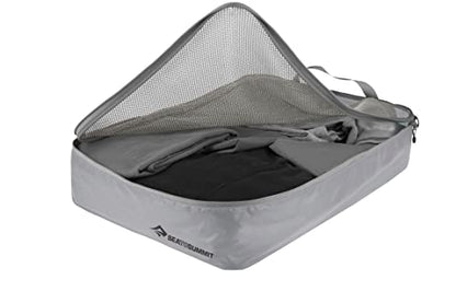 Sea to Summit Travelling Light Garment Mesh Bag Packing Organizer, Large, HighRise Grey - color: HighRise Grey, style: Large