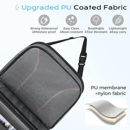 Coverado Backseat Car Organizer, Heavy-Duty Durable Dual-Way Use Car Back Seat Organizer Waterproof with Reinforced Pockets, Zipper Closure Design, Protect Valuables from Spills, Keeps Car Tidy - size: 1 Pack(Fabric)