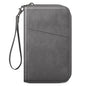 Fintie Family Passport Holder Wallet, RFID Blocking Travel Document Organizer Clutch Bag Credit Cards Case Cover for Women Men - color: Gray