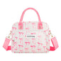 Lunch Bag Large Insulated Lunch Box for Women Adult Cute Pink Lunchbox Lunch Bags Boxes Pail with Shoulder Strap for Work Mom Picnic Office Travel 11.4×6.8×9.1 inches 11.5L (Pink Bow) - color: Pink Bow