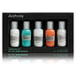 Anthony Starter Kit, 5 Count, Glycolic Facial Cleanser, Facial Scrub, All Purpose Facial Moisturizer, Invigorating Rush Hair & Body Wash, Shave Cream