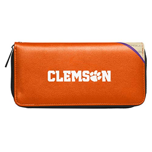 Littlearth NCAA Curve Zip Organizer - Officially Licensed Teams - color: Clemson Tigers