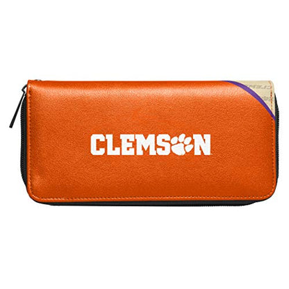 Littlearth NCAA Curve Zip Organizer - Officially Licensed Teams - color: Clemson Tigers