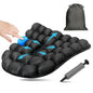 Airplane Seat Cushion for Long Flights, Inflatable & Portable Travel Cushion for Tailbone Pain Relief, Pressure Relief Car Seat Cushion for Office Chair and Wheelchair Use - size: Semi-circular arc