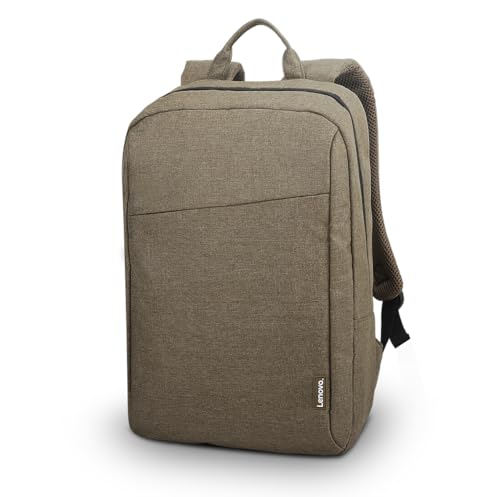 Lenovo B210 15.6-Inch Laptop Backpack, Camo Green – Water-Repellent Computer Bag for Men & Women, Lightweight Travel Backpack with Padded Laptop Sleeve, Durable Casual Daypack - color: Camo Green, size: 15.6 inch, style: B210