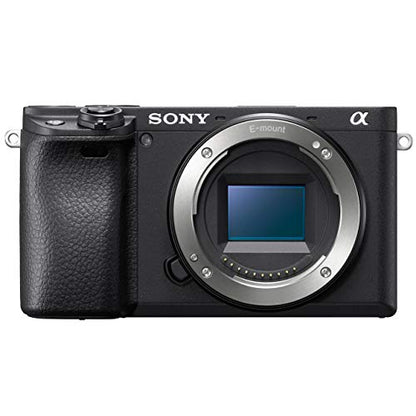 Sony a6400 4K Mirrorless Camera ILCE-6400/B Body Only | Official Sony USA Partner Model | Bundle with Travel Case Gadget Bag and Deco Gear Deluxe Accessories Kit Extra Battery Remote & Flash Bundle - style: Camera Only + Pro Kit