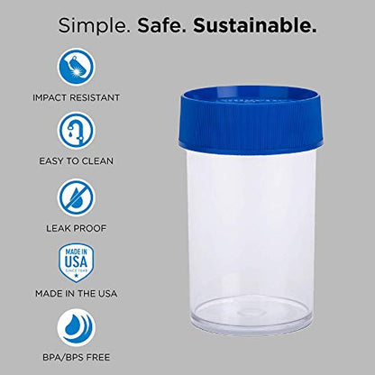 Nalgene Outdoor Storage Container, 32-Ounce, Clear - size: 32oz