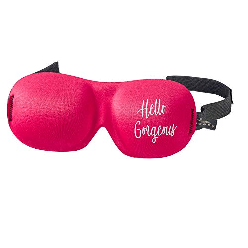 Bucky Ultralight Comfortable Contoured Travel and Sleep Eye Mask, Hello Gorgeous, One Size - color: Hello Gorgeous