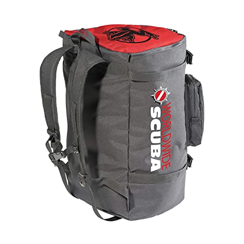 AKONA Globetrotter All-in-One Carry-On Backpack - color: Red