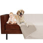 Ameritex Pet Bed Blanket Reversible 100% Waterproof Velvet Super Soft for Sofa and Bed (68x82 Inches, Cream+Beige) - color: Cream+beige, size: 68x82 Inches