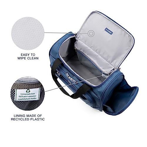Travelpro Maxlite 5 Softside Lightweight Underseat Carry-On Travel Tote, Overnight Weekender Bag - color: Ensn Bl