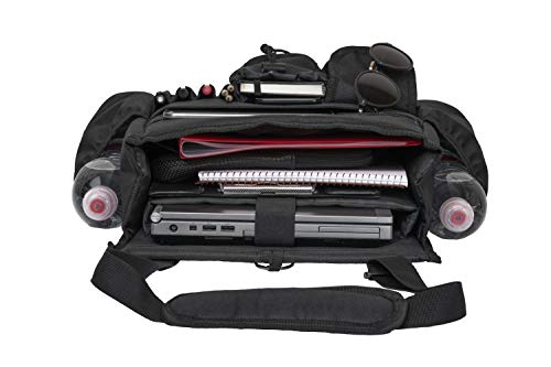 Tidify Back Seat Car Organizer with Dedicated Tablet and Laptop Storage Stabilizing Side Straps Soft Adjustable Shoulder Strap and Hardened Buckles Your Office Away from Office