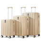 Hanke Expandable Hardshell Luggage Sets 3 piece Carry on Luggage with Wheels Suitcases Lightweight Checked Travel Luggage Rolling Large Suitcase Travel Luggage Bag Woman Men 20/24/29" Cuba Sand Pink - color: Cuba Sand, size: Expandable 3 Piece Set（20/24/2
