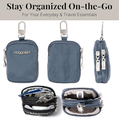 Baggallini womens On the Go Mini Pouch - color: Mist