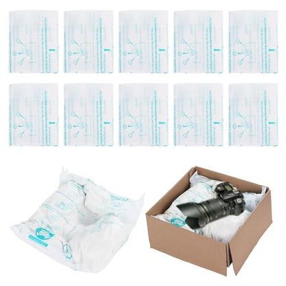 Foam Bag For Shipping, 10pcs Quick Expanding Foam Packaging Bags for Packing, Mailing and Shipping Solutions(14x16inch)