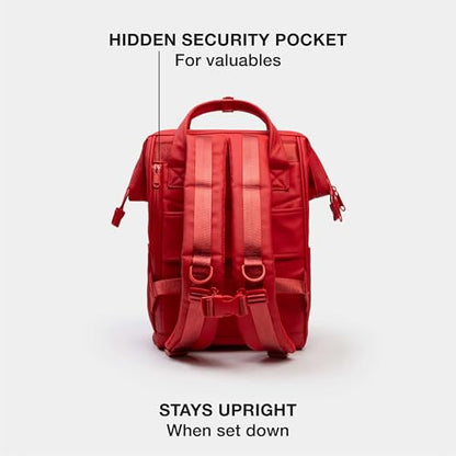 Portland Gear Cascade Compact Backpack, Weatherproof Construction, Perfect for Daily Use and Travel, Padded Laptop Sleeve and Adjustable Straps, 13.5L, Rose - color: Rose